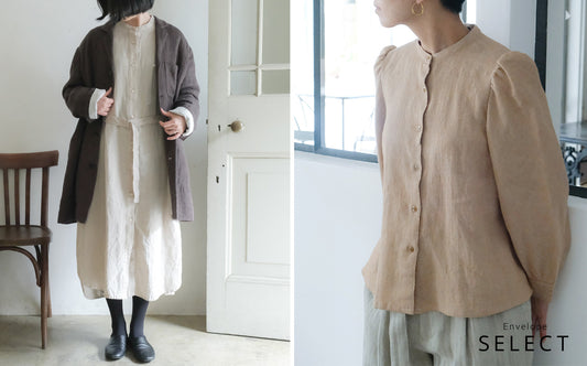 SALUÉのシャツ・ジャケットが再入荷