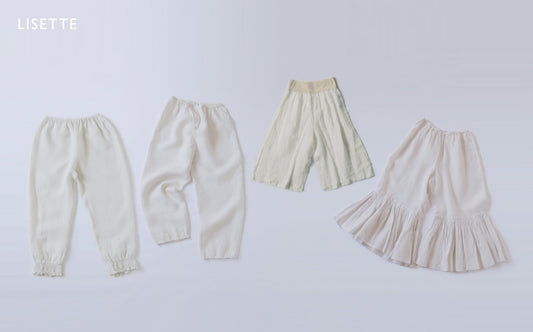 リゼッタのリネンのペチパンツ