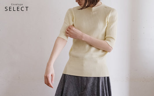 susuri シルクセーターが新入荷