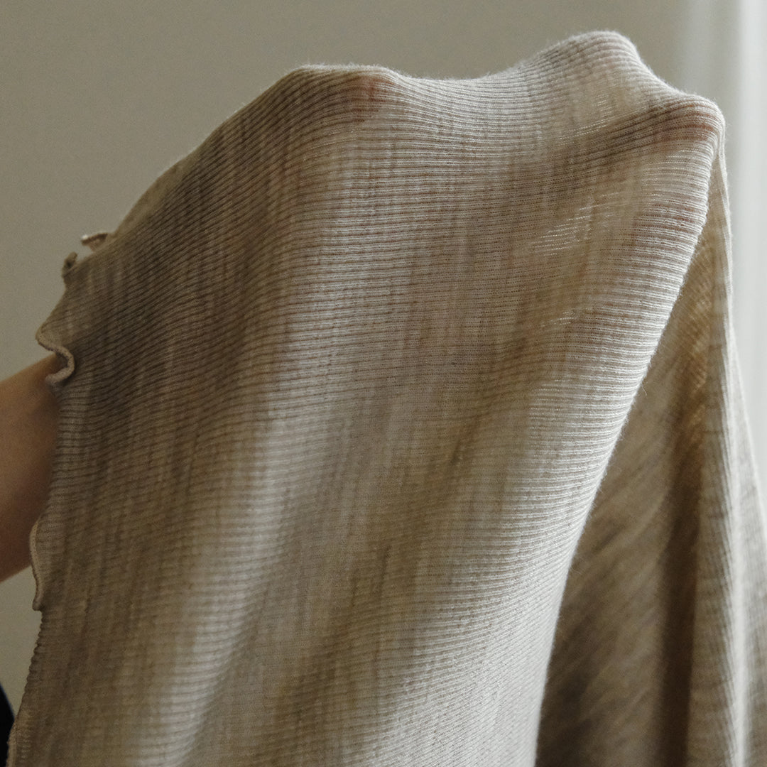 me.／merino washable wool タートルネック