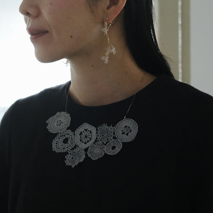 yuki onizuka／維束管Lace　ネックレス