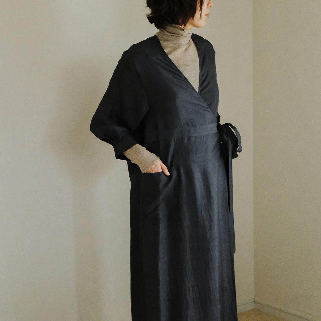 me.／merino washable wool タートルネック