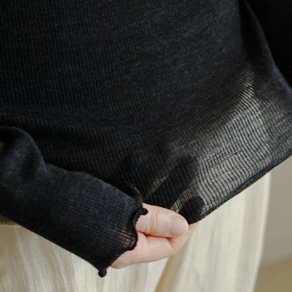 me.／merino washable wool ロングスリーブ