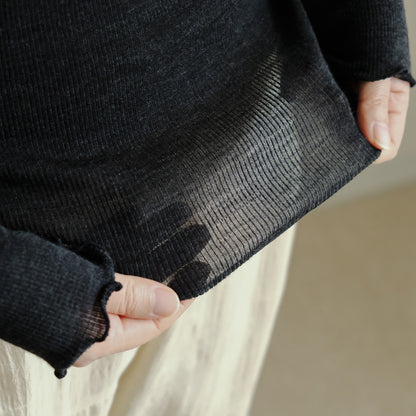 me.／merino washable wool ロングスリーブ