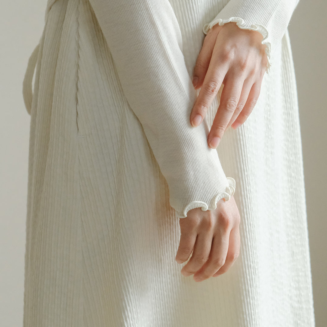 me.／merino washable wool ロングスリーブ