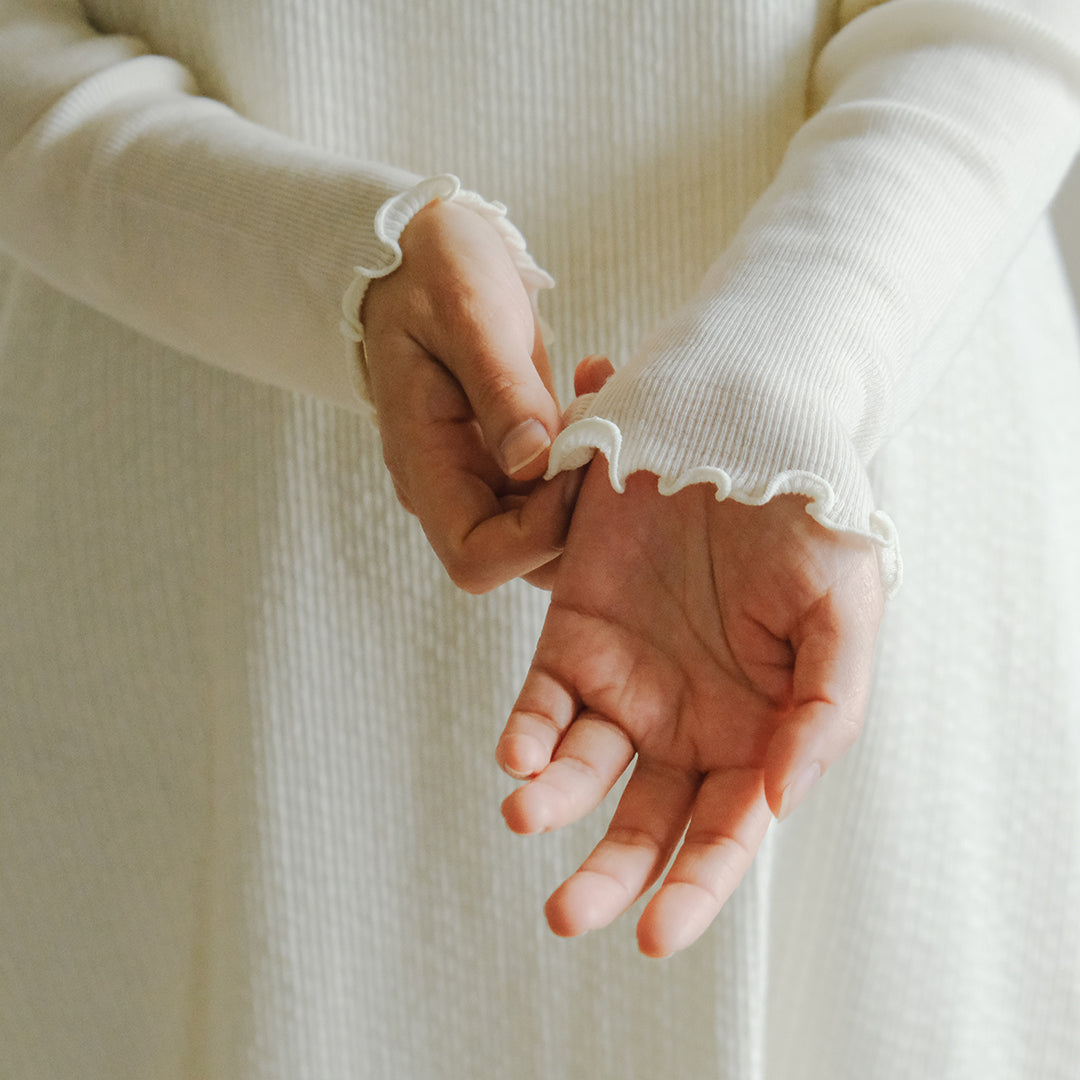 me.／merino washable wool ロングスリーブ