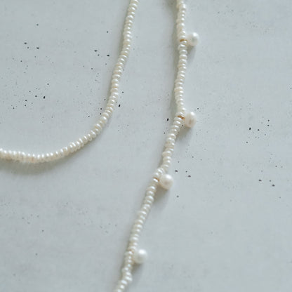 shuo'／【受注商品】Mix Pearl Necklace　