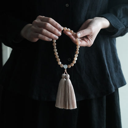 shuo'／Juzu（Orange Moonstone/Large）