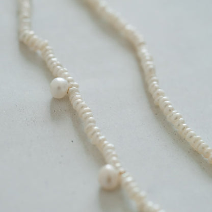 shuo'／【受注商品】Mix Pearl Necklace　