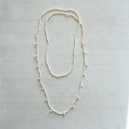 shuo'／【受注商品】Mix Pearl Necklace　
