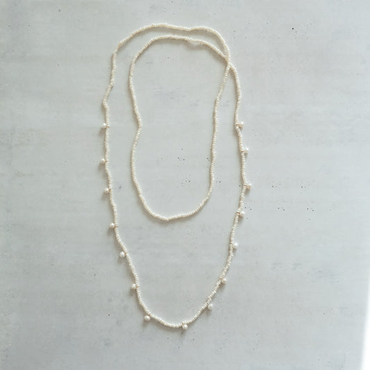 shuo'／【受注商品】Mix Pearl Necklace　