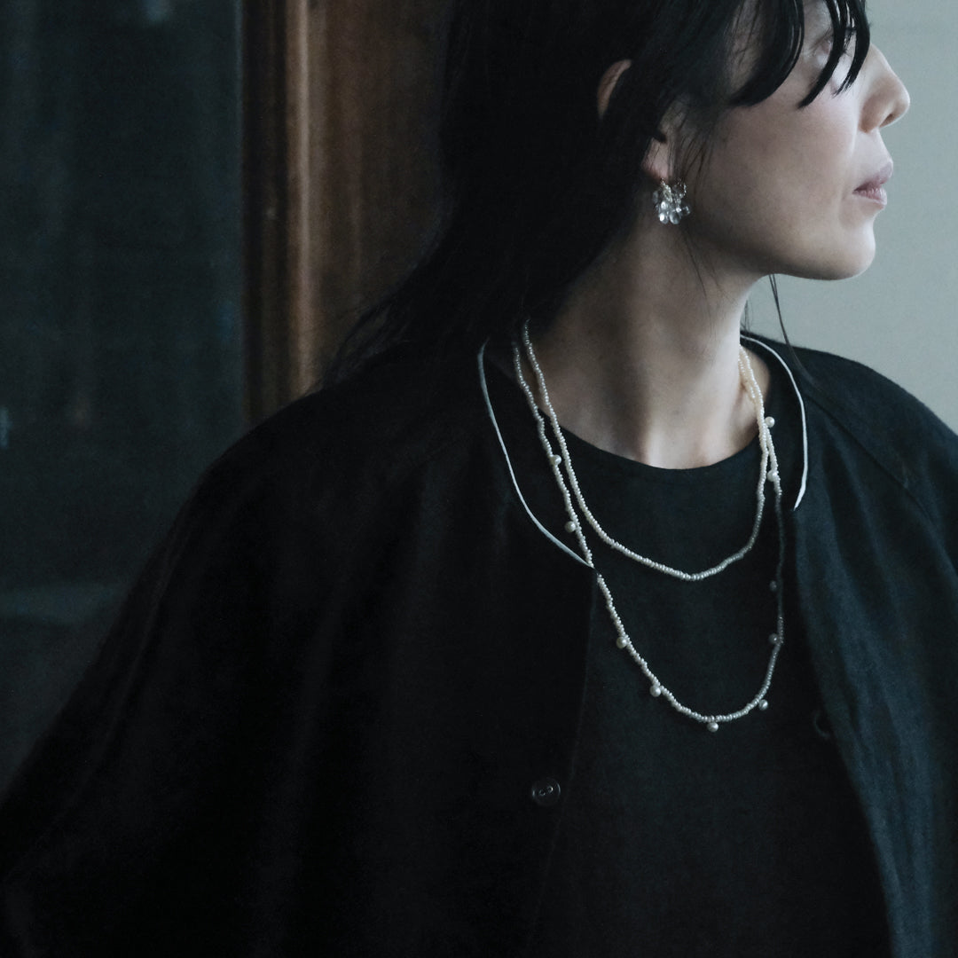 shuo'／【受注商品】Mix Pearl Necklace　