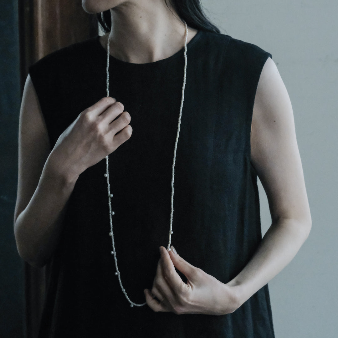 shuo'／【受注商品】Mix Pearl Necklace　