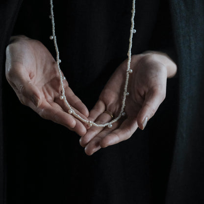 shuo'／【受注商品】Mix Pearl Necklace　