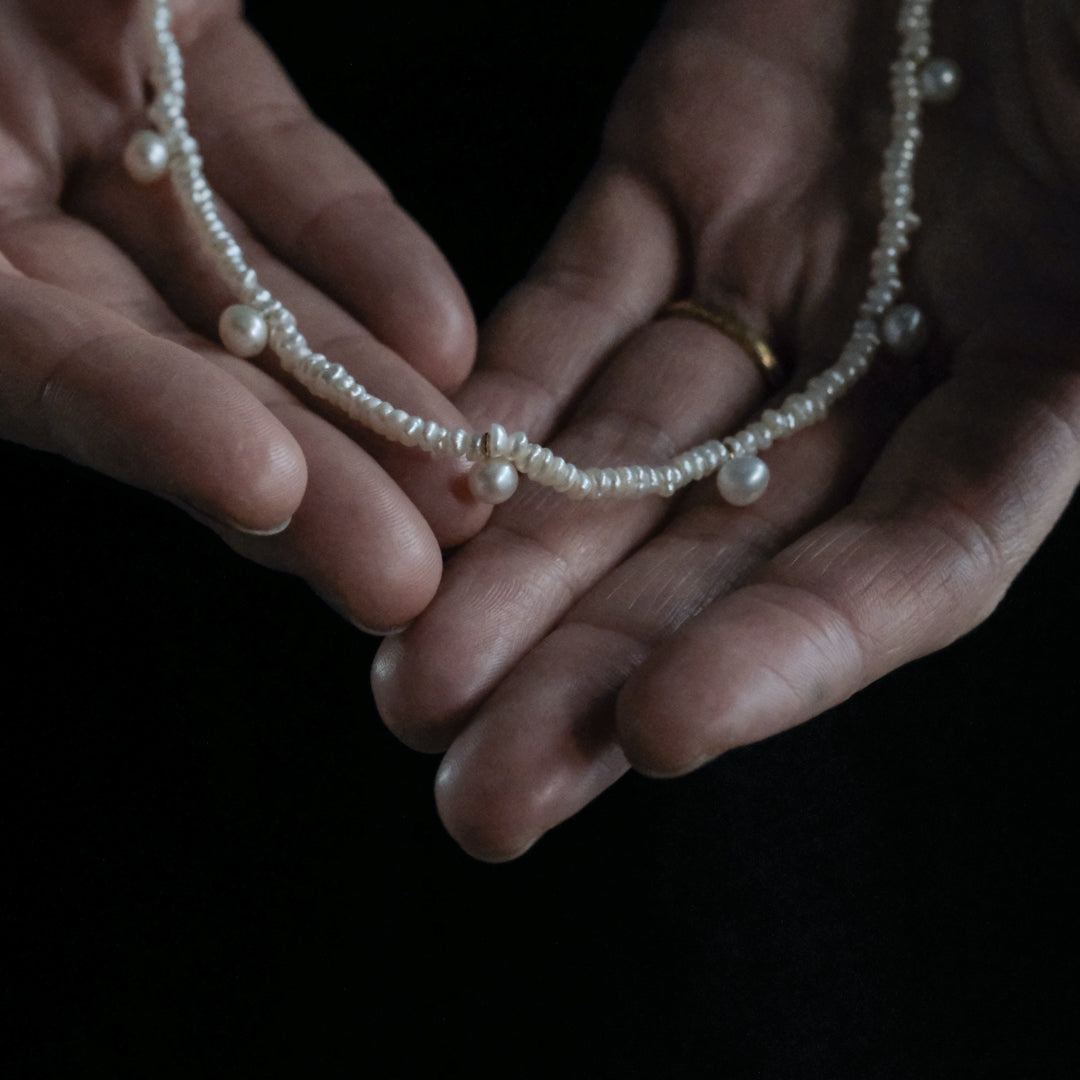 shuo'／【受注商品】Mix Pearl Necklace　