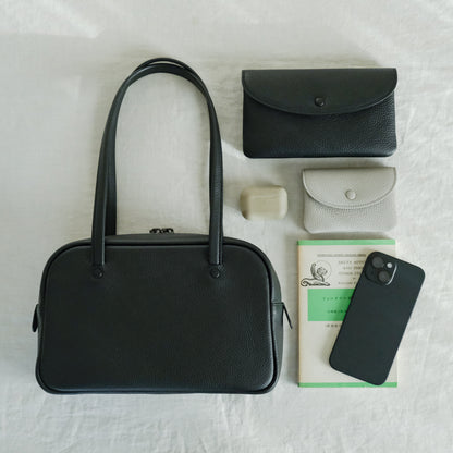 STUDIO LA CAUSE／【受注商品】ロングハンドルボストンBG122 S（LH）EM