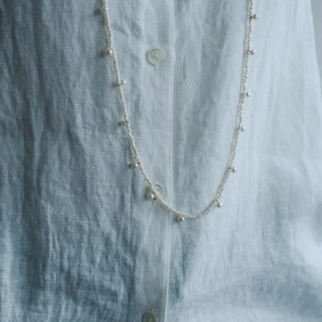 shuo'／【受注商品】Mix Pearl Necklace　