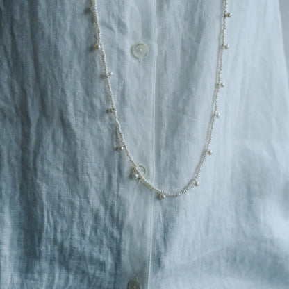 shuo'／【受注商品】Mix Pearl Necklace　