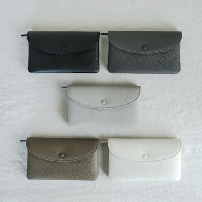 STUDIO LA CAUSE／【受注商品】内縫いフラップ財布（ L）WA078L EM