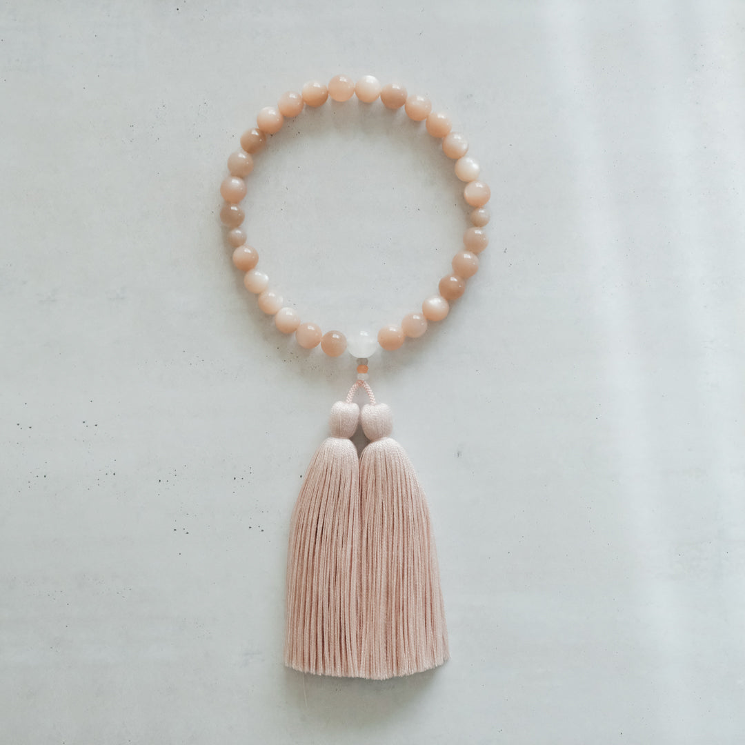 shuo'／Juzu（Orange Moonstone/Large）