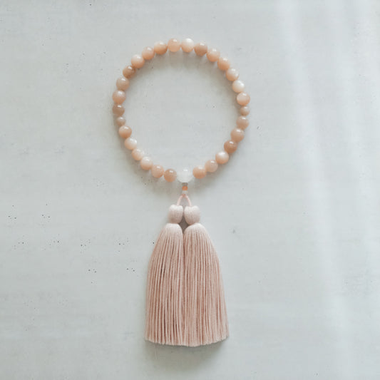 shuo'／Juzu（Orange Moonstone/Large）