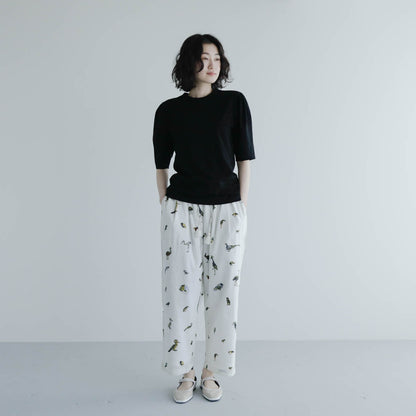 Shida／Puff sleeve t-shirt