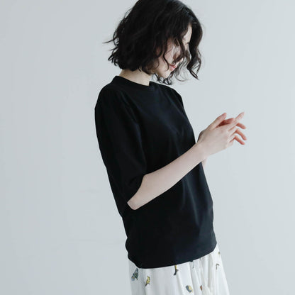 Shida／Puff sleeve t-shirt