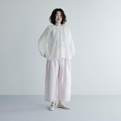 BUNON／Flower Ribbon Blouse（BN2623）