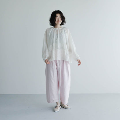 BUNON／Flower Ribbon Blouse（BN2623）