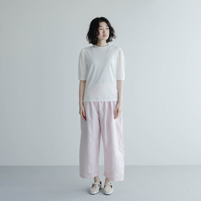 Shida／Puff sleeve t-shirt