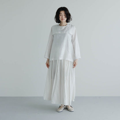 BUNON／Back Button Sailor Blouse（BN4034）