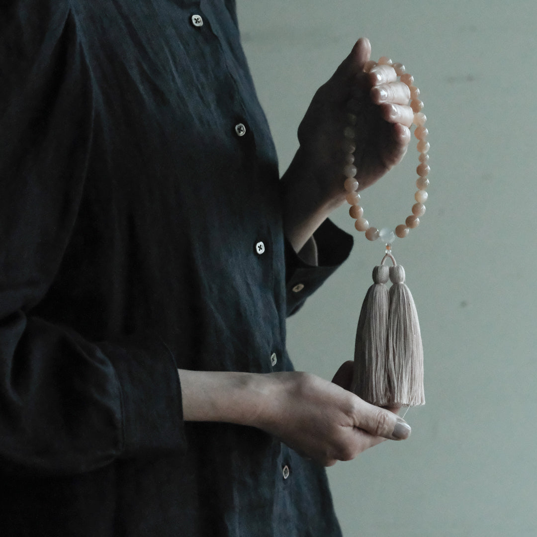 shuo'／Juzu（Orange Moonstone/Large）