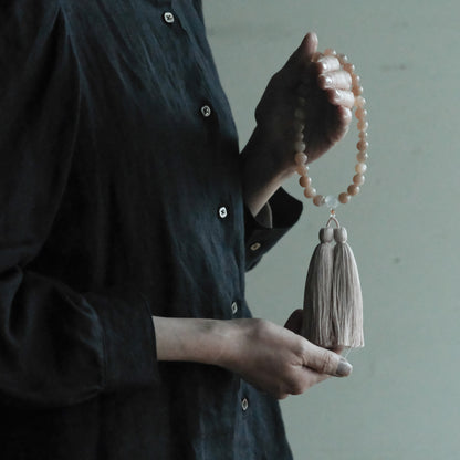shuo'／Juzu（Orange Moonstone/Large）