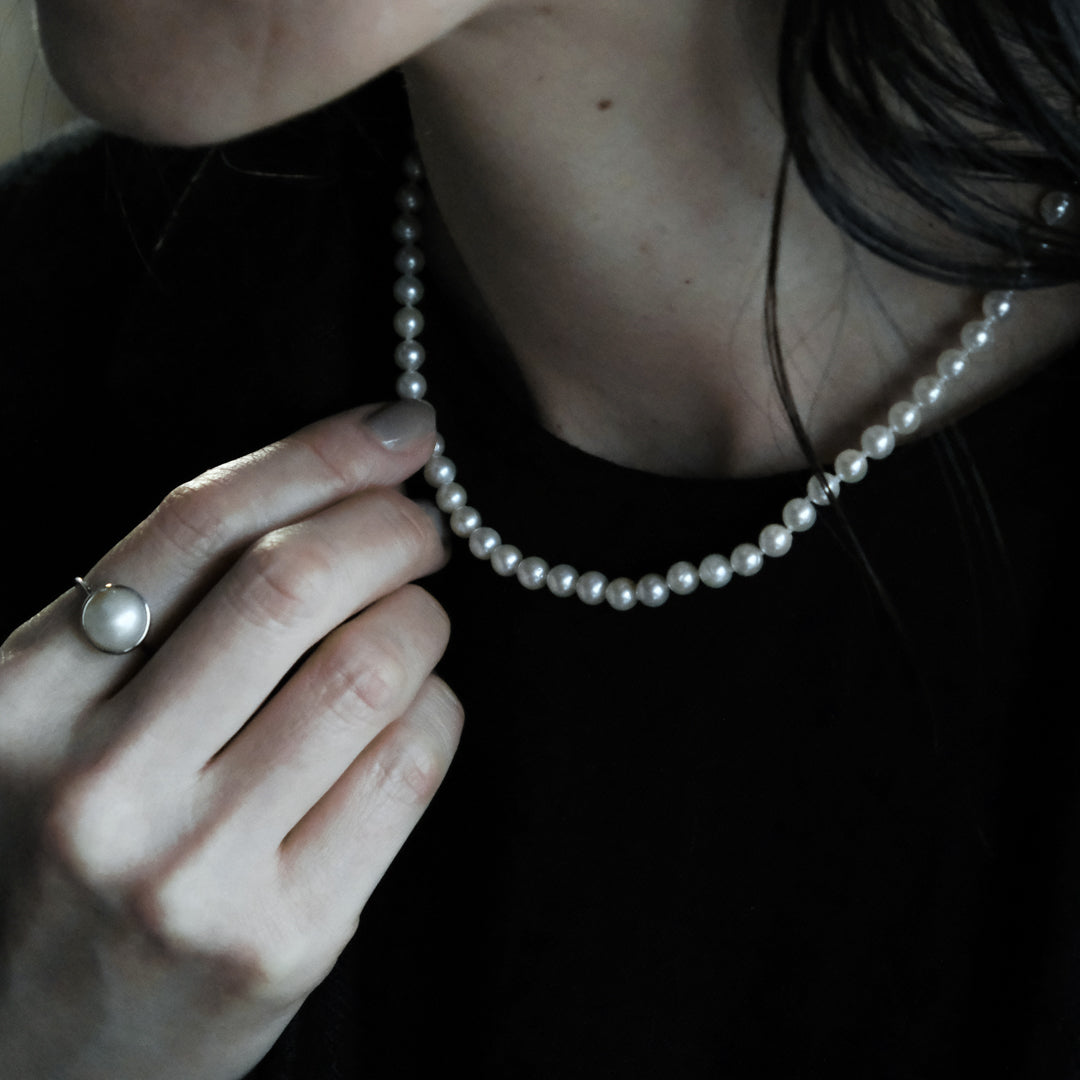 shuo'／【受注商品】Akoya Pearl Necklace（5～5.5mm）