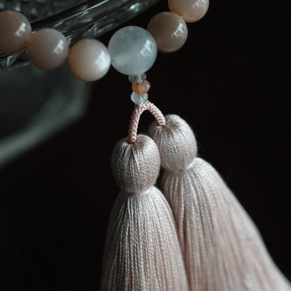 shuo'／Juzu（Orange Moonstone/Large）