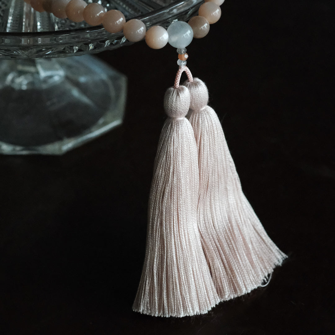 shuo'／Juzu（Orange Moonstone/Large）