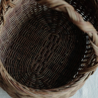 宮本工芸／【受注商品】あけびかご　りんごかご