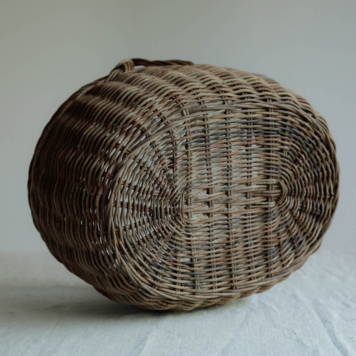 宮本工芸／【受注商品】あけびかご　りんごかご