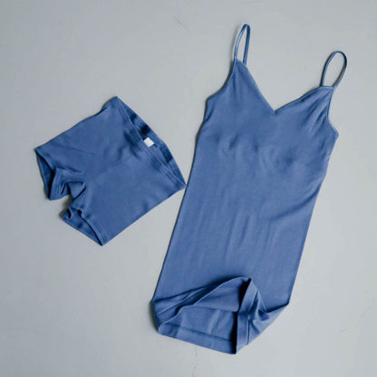 Souple Luz／ブラパッドキャミソール（シーズンカラー／ツユクサ）（SOG-TO-076）