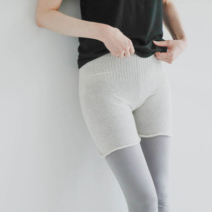 meri ja kuu／シルク2分丈インナーパンツ（mj-2P-HS1）