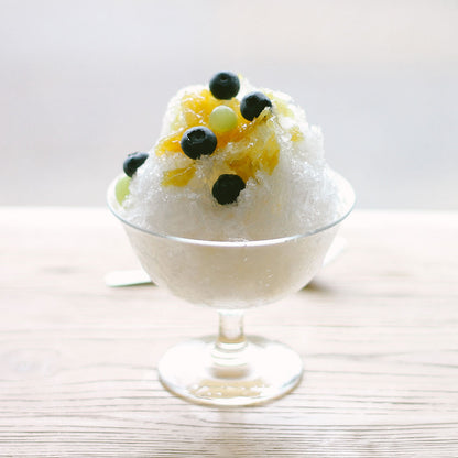 WASHIZUKA GLASS STUDIO × Envelope／ashitsuki dessert glass long