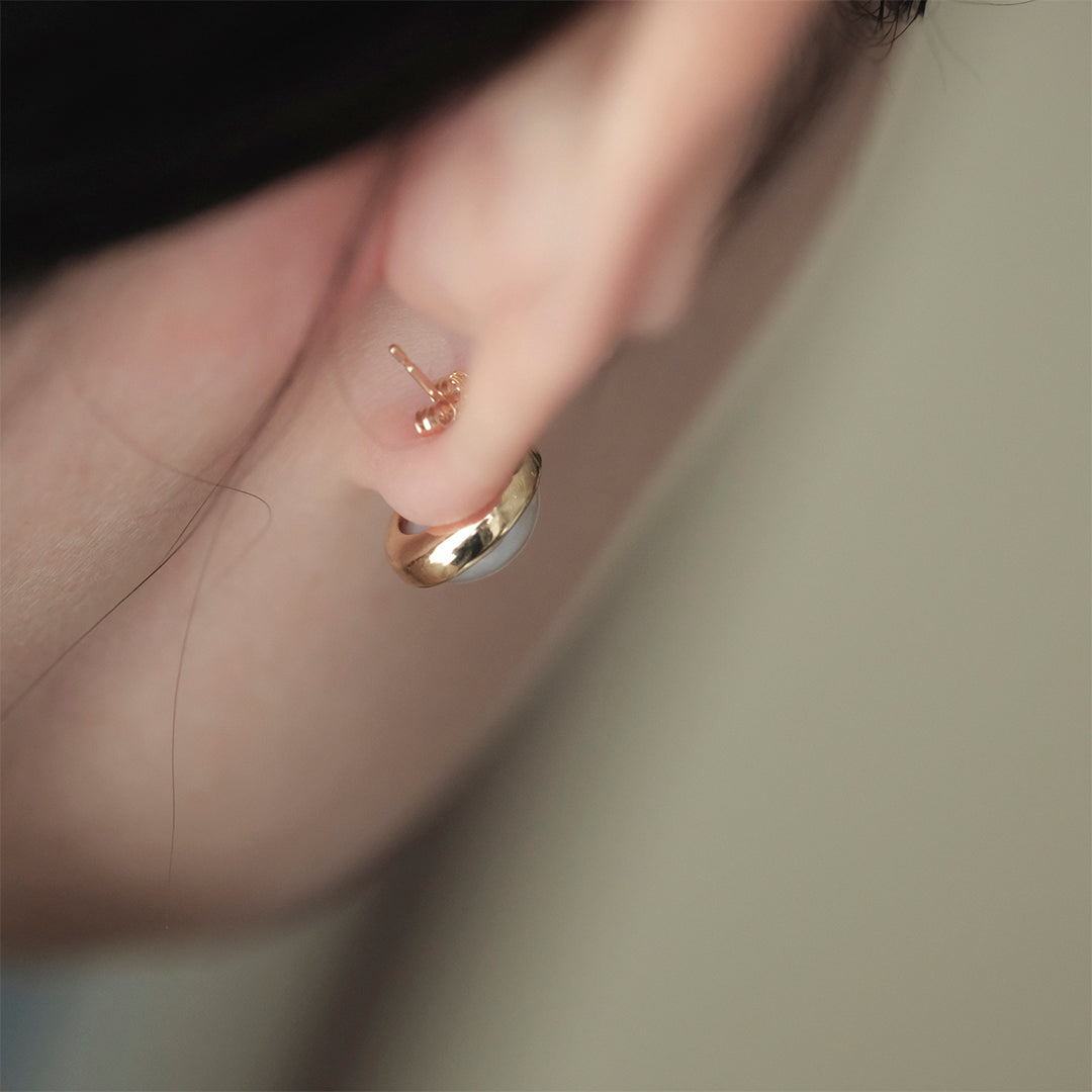 shuo'／【受注商品】Mabe Pearl Pierce