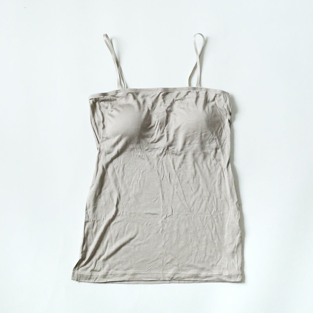 COCOONA SKINWEAR／カップ入りキャミソールⅡアジャスター付き