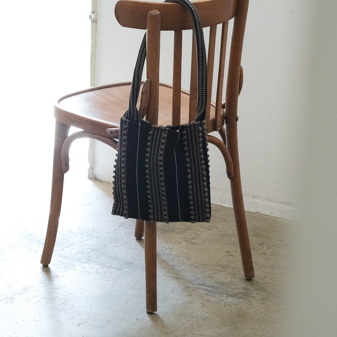 Antonello Tedde／MARIA PIA Righe doppie POUCH