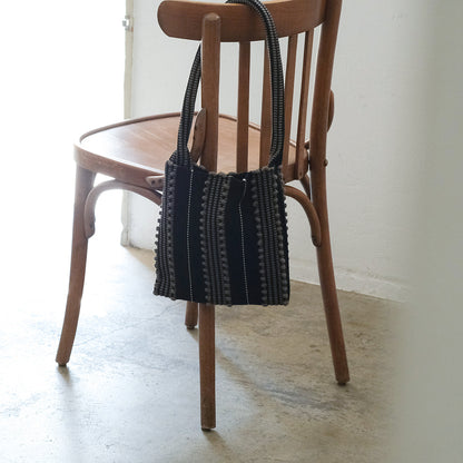 Antonello Tedde／MARIA PIA Righe doppie POUCH