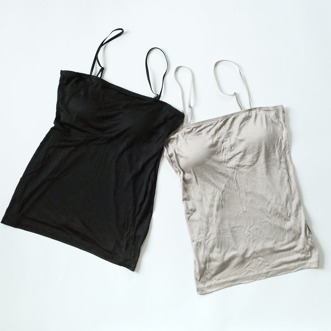 COCOONA SKINWEAR／カップ入りキャミソールⅡアジャスター付き