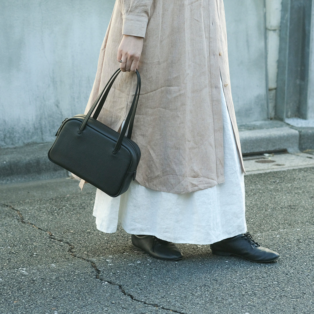 STUDIO LA CAUSE／【受注商品】ロングハンドルボストンBG122 S（LH）EM