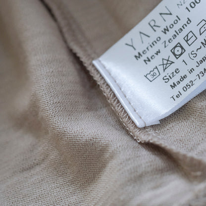 YARN／カウリ・五分袖ハーフスリーブ