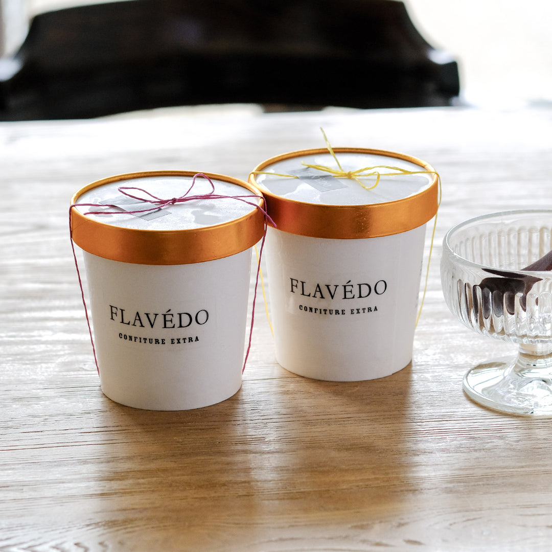 FLAVÉDO／【生産者直送便】月読みピーチとレモンのミルクアイスセット【受注商品】