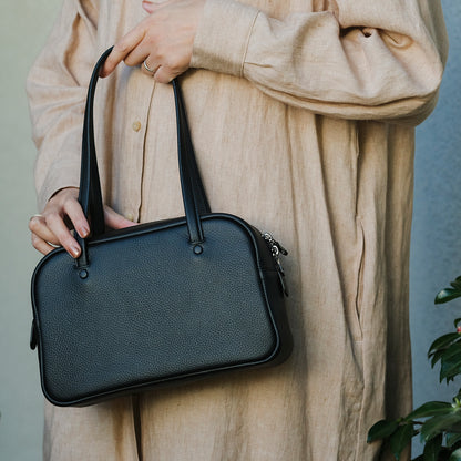 STUDIO LA CAUSE／【受注商品】ロングハンドルボストンBG122 S（LH）EM